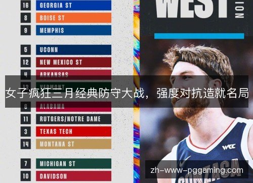 女子疯狂三月经典防守大战,强度对抗造就名局 女子疯狂三月经典防守大战,强度对抗造就名局